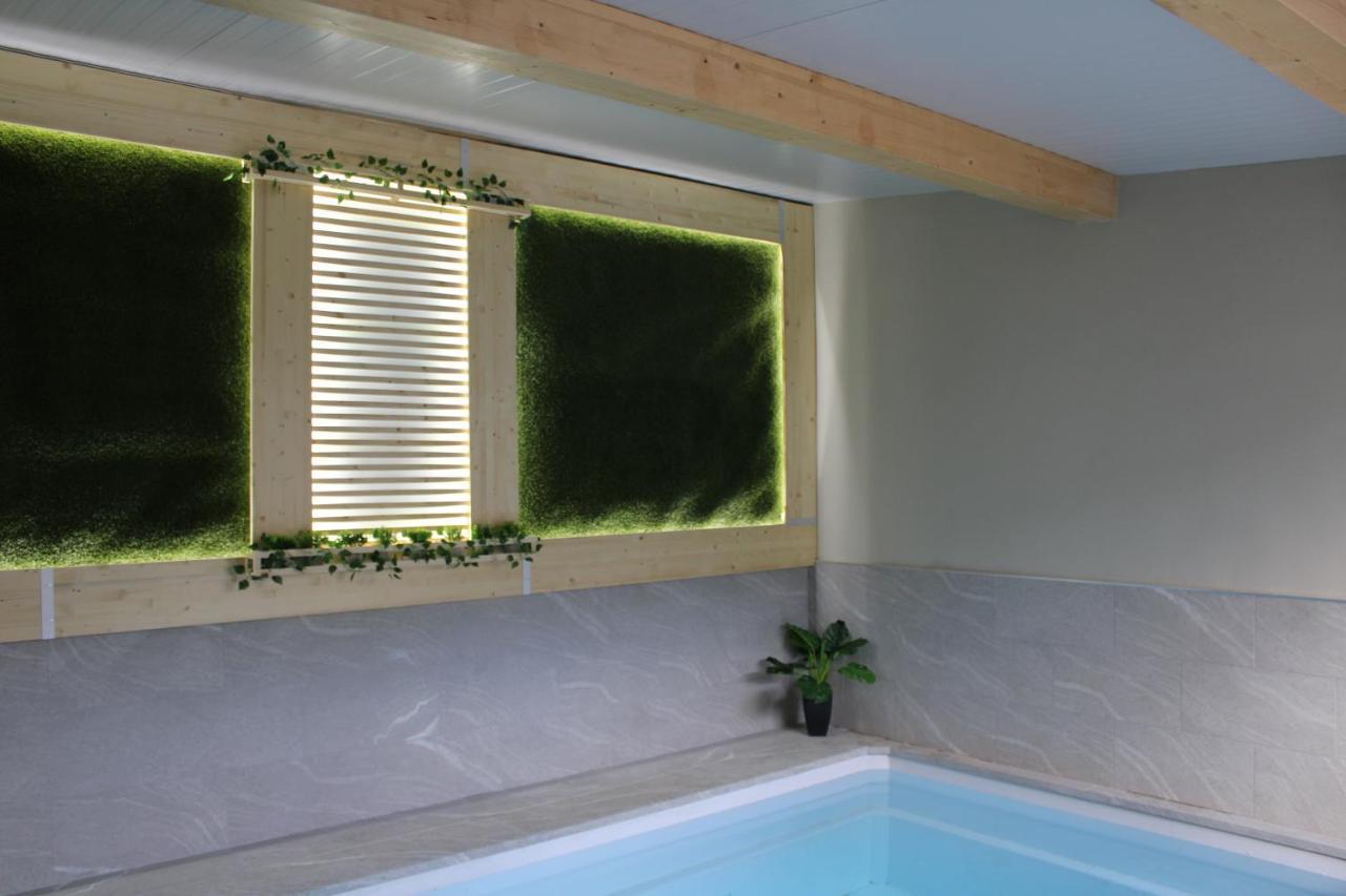 Can Musiquem Amb Piscina Les Planes d'Hostoles Exterior photo